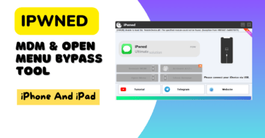 Ipwned free mdm & open menu bypass tool for iphone and ipad