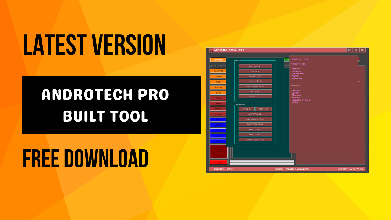 Androtech pro built tool v2. 0 latest version free download