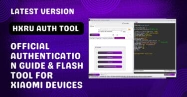 Hxru xiaomi auth tool