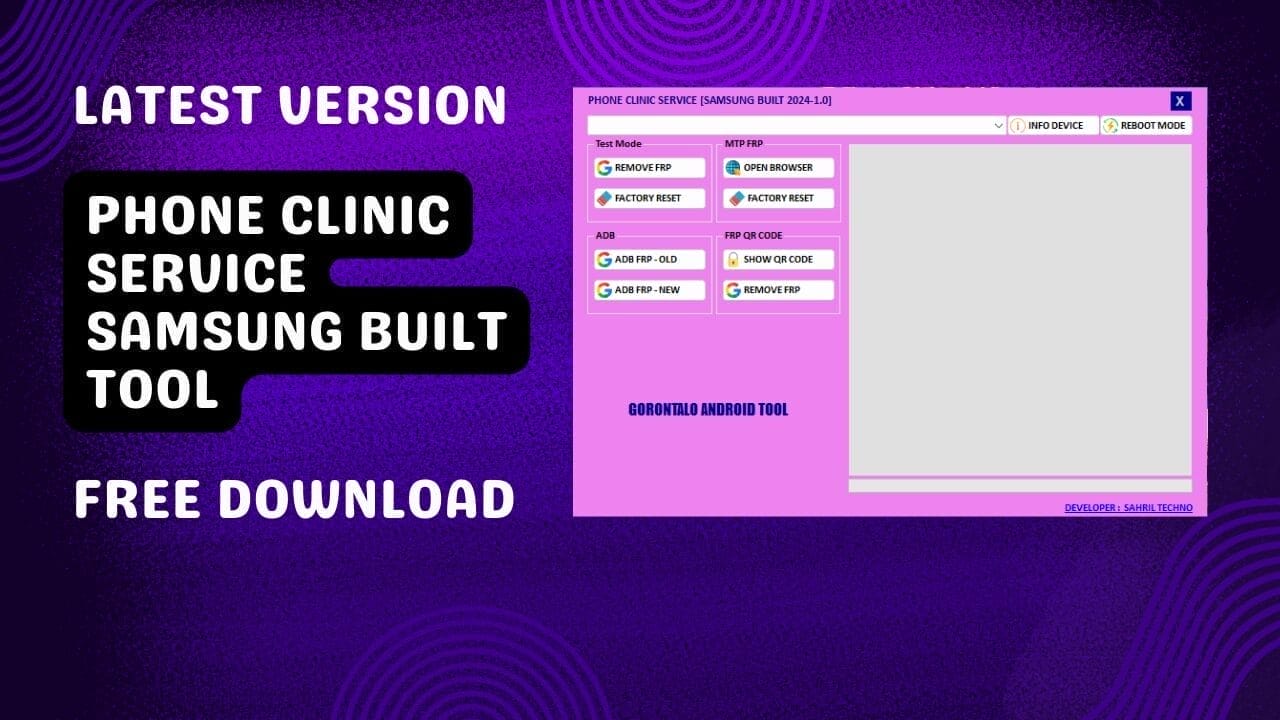 Phone clinic service samsung built tool Phone clinic service samsung built tool