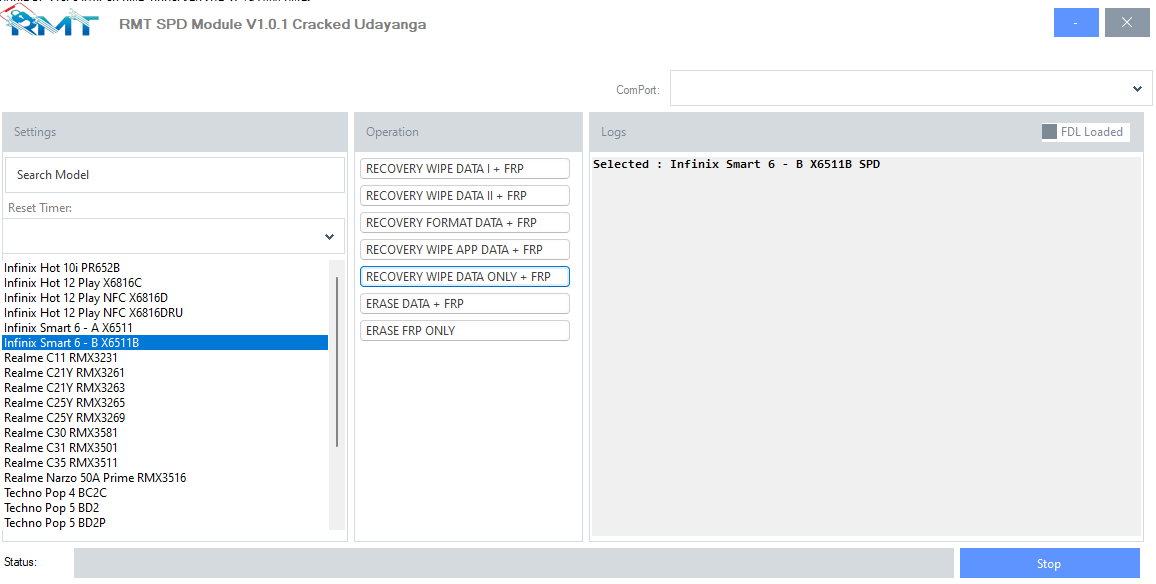 Rmt spd module tool