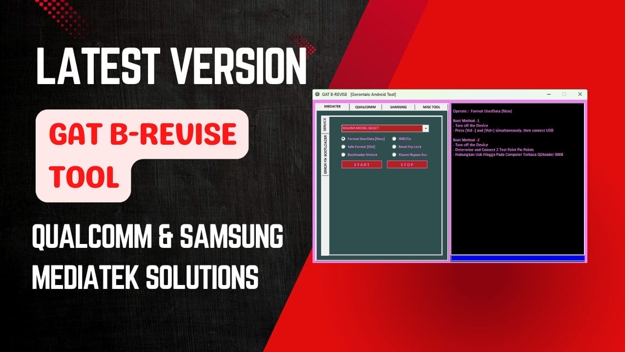 Gat b-revise tool Gat b-revise tool