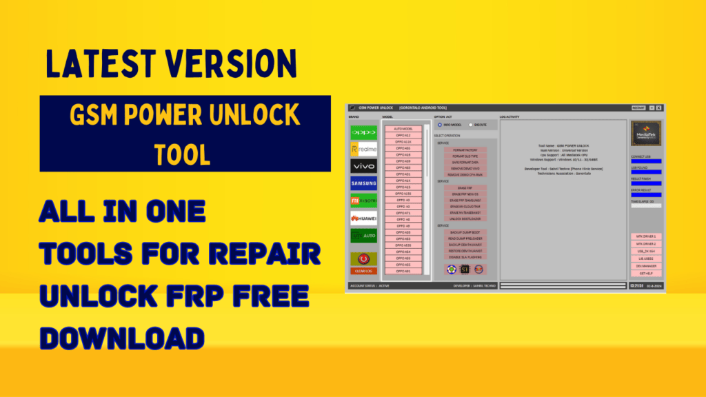 Gsm power unlock tool