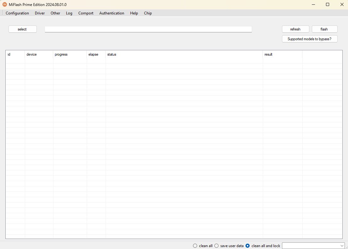 Miflash prime edition tool Miflash prime edition tool