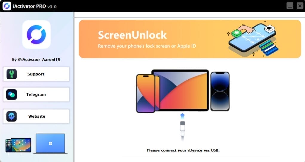 Iactivator tool iphone xr to 15 pro max icloud bypass with signal