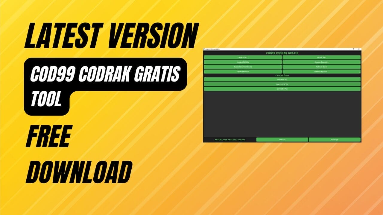 Cod99 codrak gratis tool Cod99 codrak gratis tool