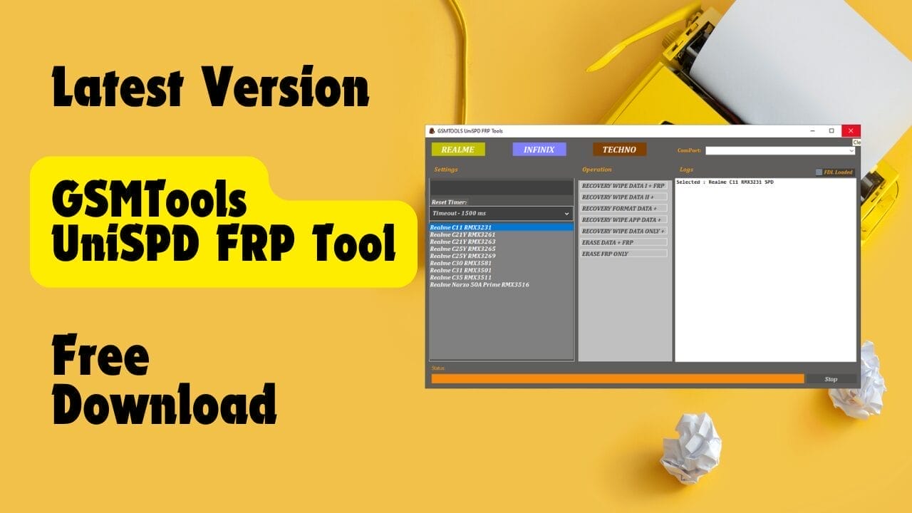 Gsmtools unispd frp tool Gsmtools unispd frp tool