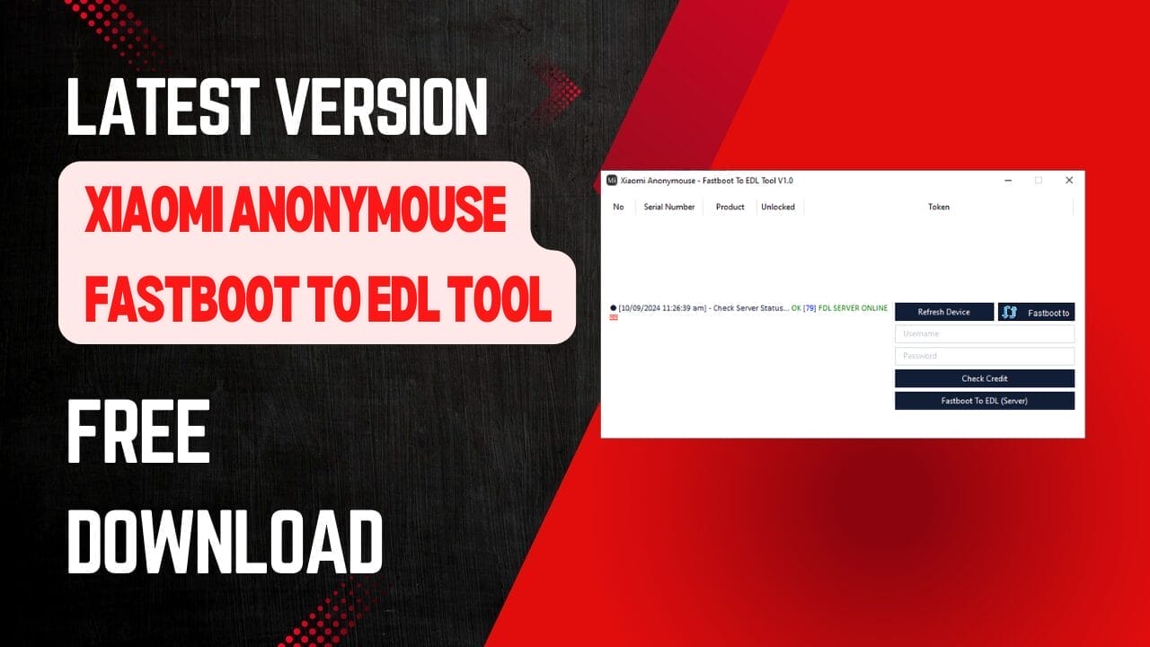 Xiaomi anonymouse fastboot to edl tool