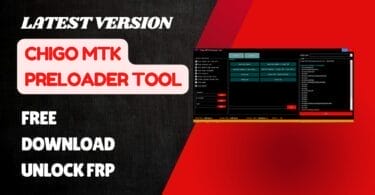 Chigo mtk preloader tool