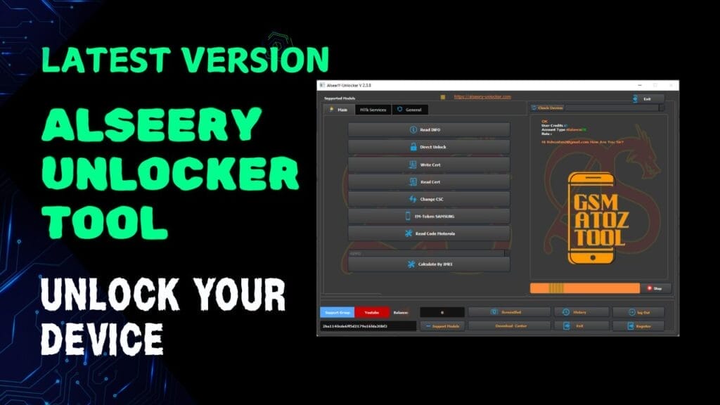 Alseery-unlocker tool