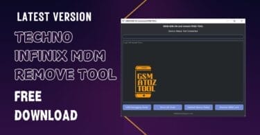 Techno infinix mdm remove tool