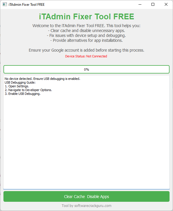 Itadmin fixer tool free
