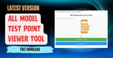 All model test point viewer tool