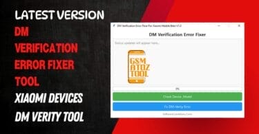 Dm verification error fixer tool