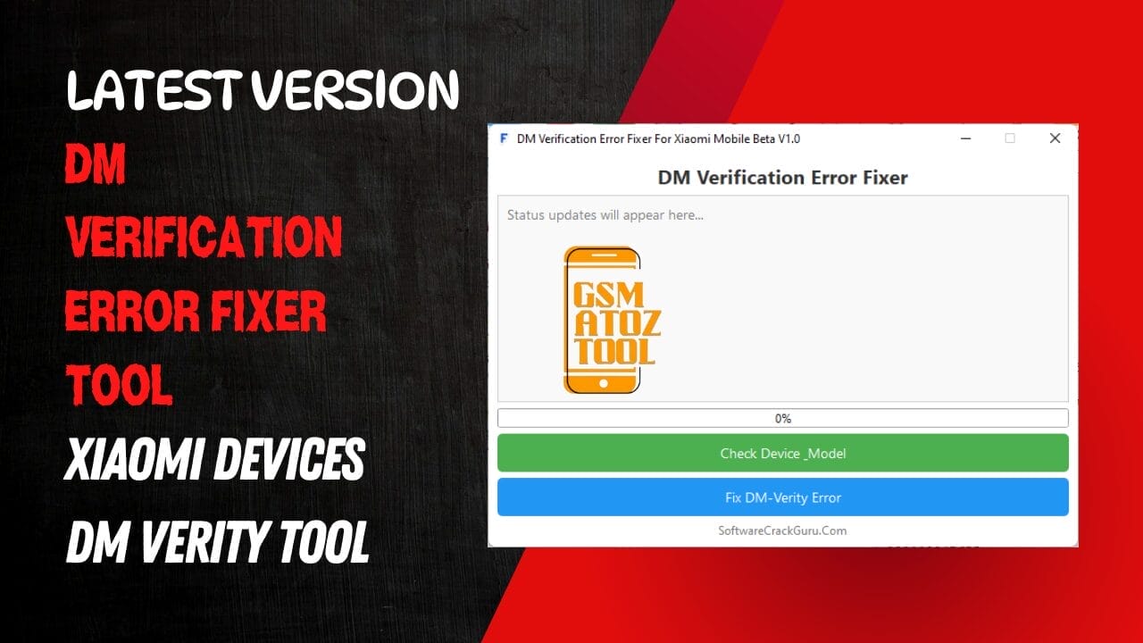 Dm verification error fixer tool Dm verification error fixer tool