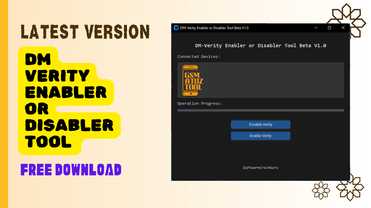 Dm-verity enabler or disabler tool latest version free download