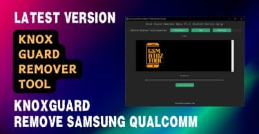 Knox guard remover tool