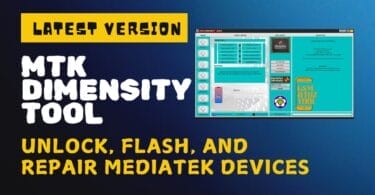 Mtk dimensity tool latest version free download