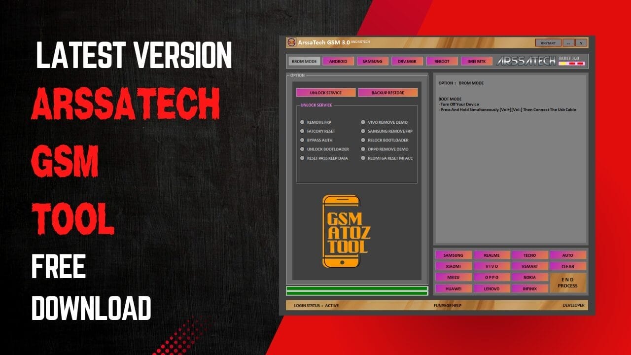 Arssatech gsm tool v3. 0 free download unlock any device Arssatech gsm tool v3. 0 free download unlock any device