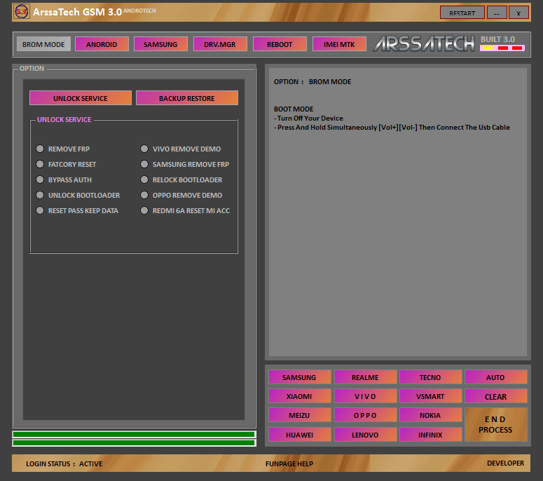 Arssatech gsm tool