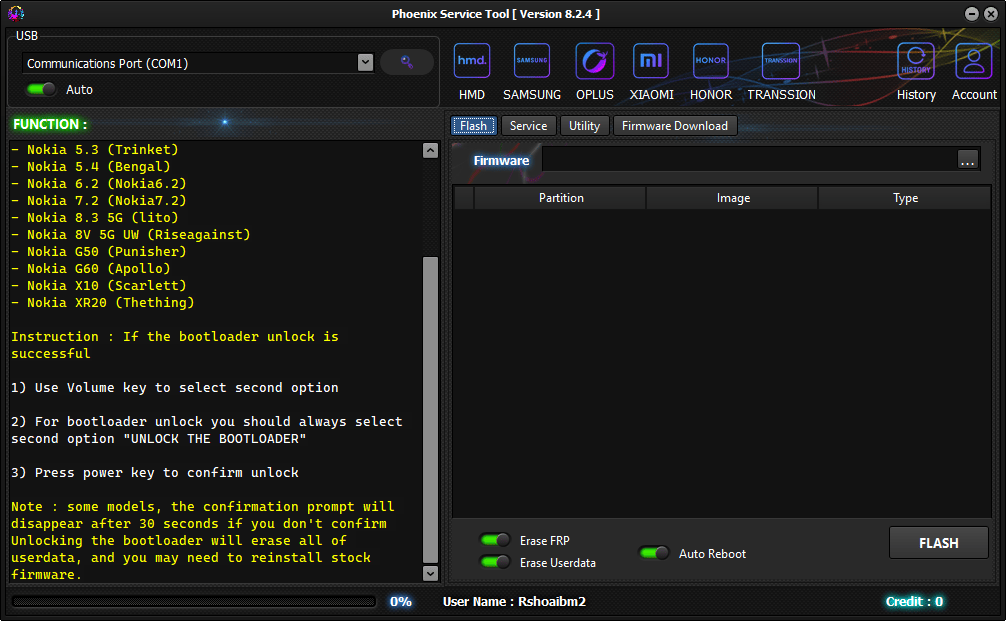 Phoenix service tool v8. 2. 4 erase user data and reset frp on samsung 2 Phoenix service tool nokia flash tab with frp and userdata erase