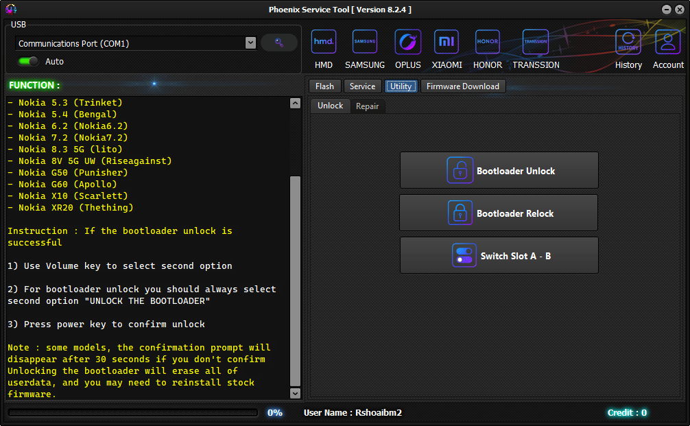 Phoenix service tool v8. 2. 4 erase user data and reset frp on samsung 4 Phoenix service tool nokia bootloader unlock panel