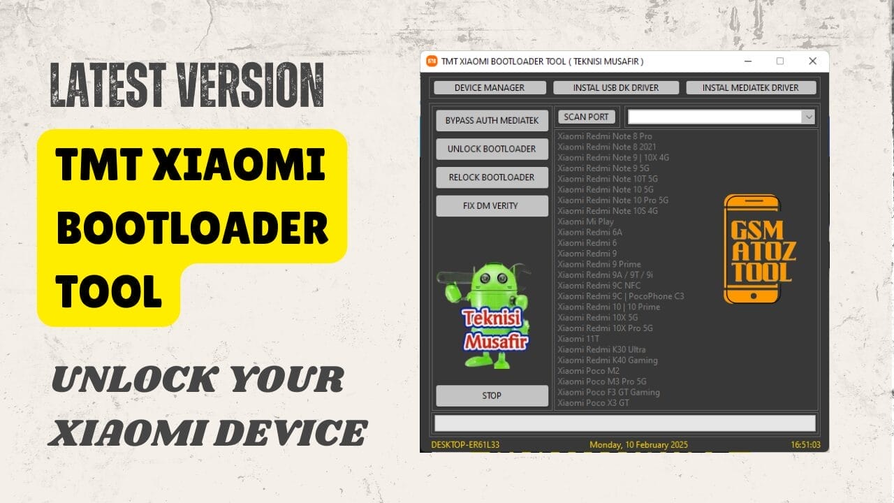 Tmt xiaomi bootloader tool v1. 0 unlock your xiaomi device