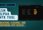 Gsm alpha mtk tool