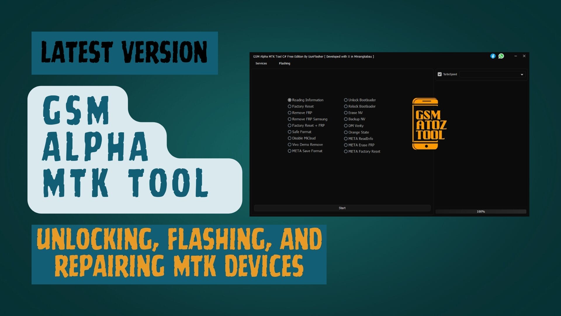 Gsm alpha mtk tool unlocking and flashing Gsm alpha mtk tool unlocking and flashing