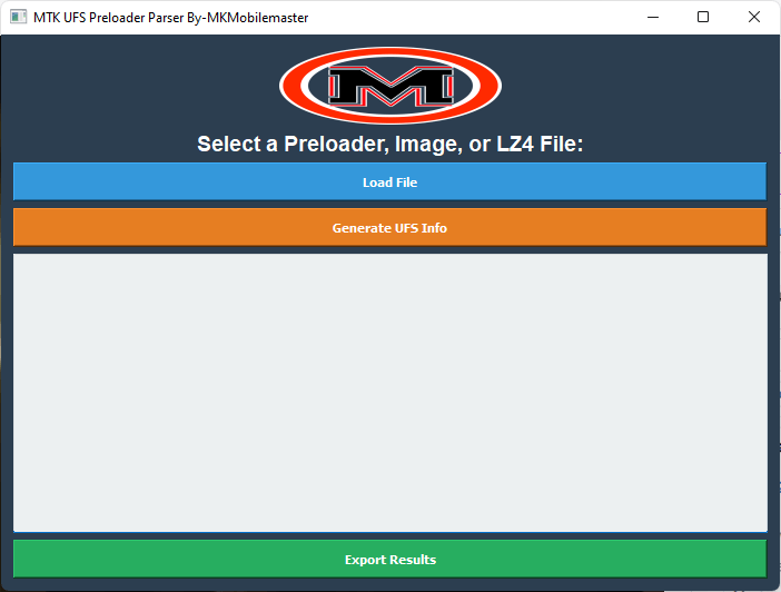 Mtk ufs preloader parser by mkmobilemaster free download Mtk ufs preloader parser by mkmobilemaster free download