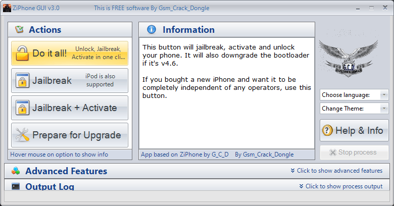 Ziphone gui windows tool