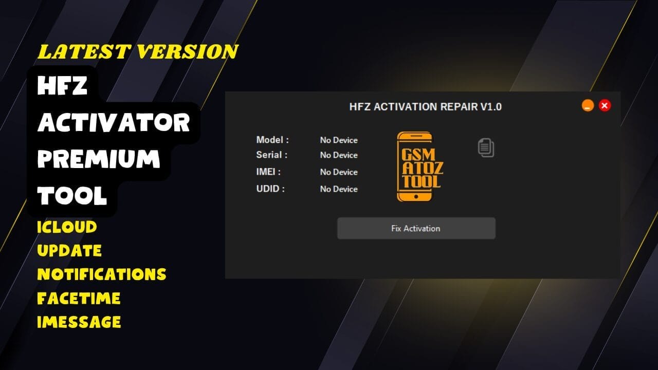 Hfz activator premium tool Hfz activator premium tool
