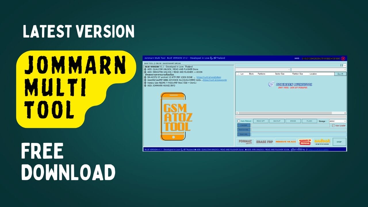 Jommarn multi tool latest version free download