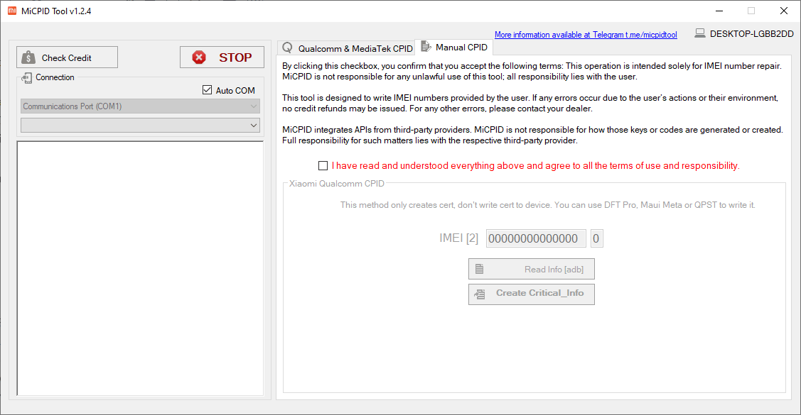 Micpid tool free download