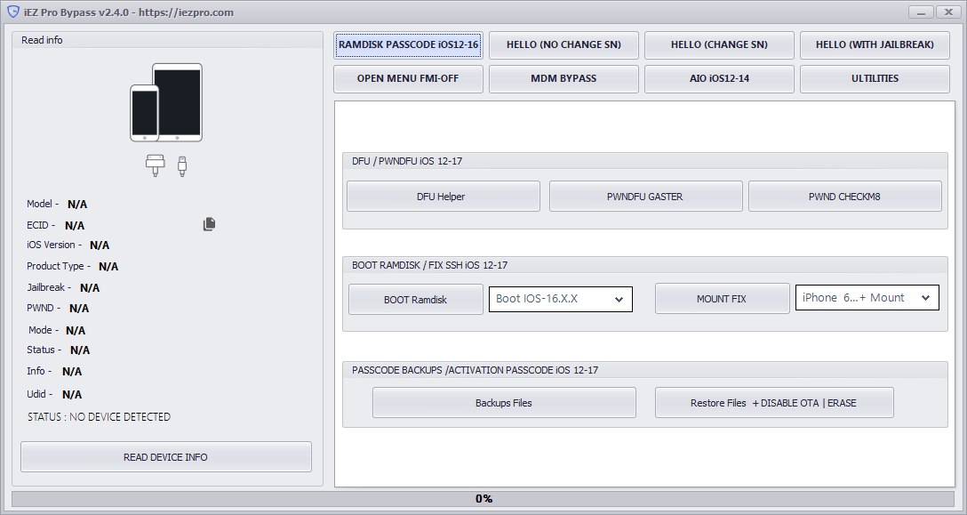 Iez pro bypass tool