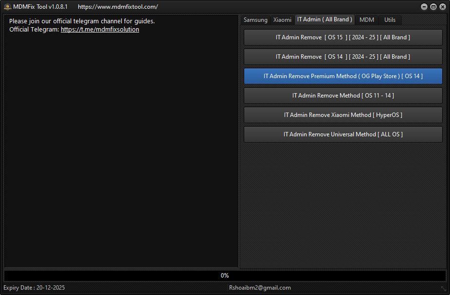 It admin mdm fix tool It admin mdm fix tool