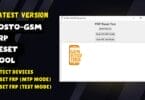 Josto-gsm frp reset tool