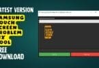 Samsung touch screen problem fix tool