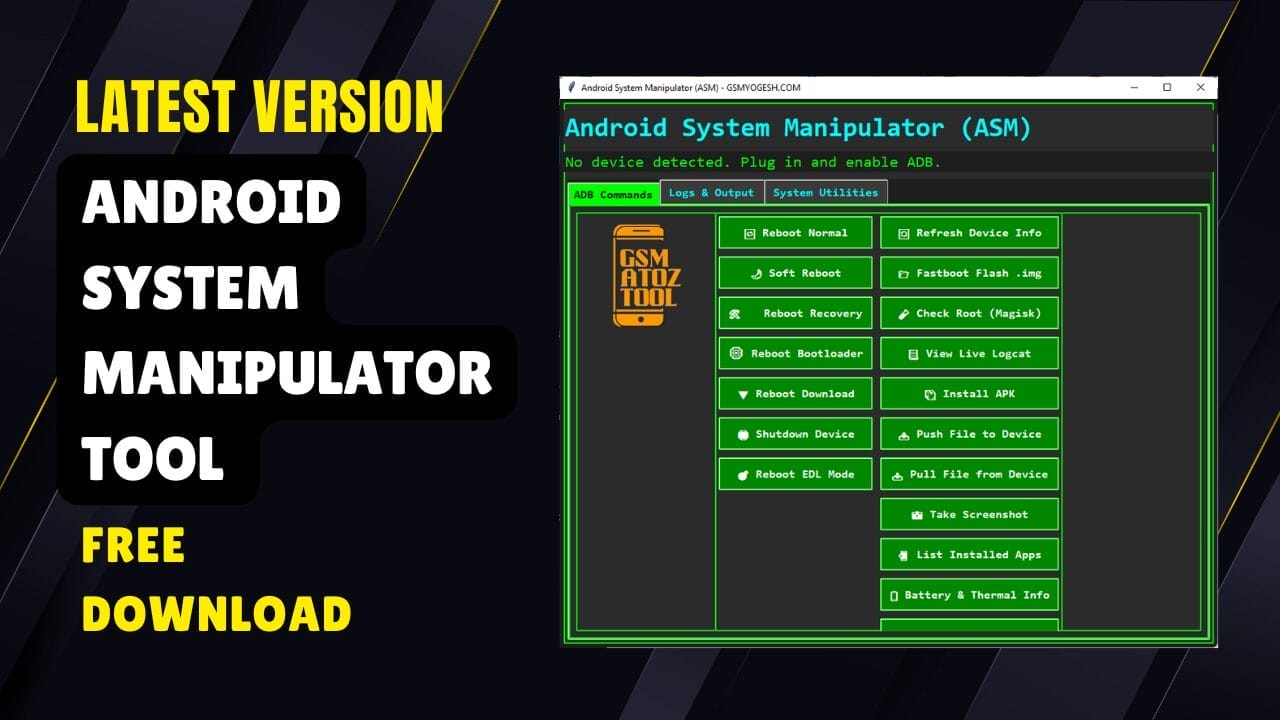 Android system manipulator tool