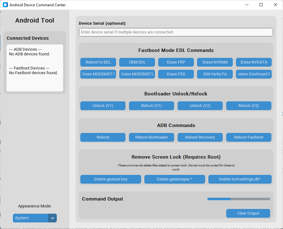 Android-device-command-center-tool