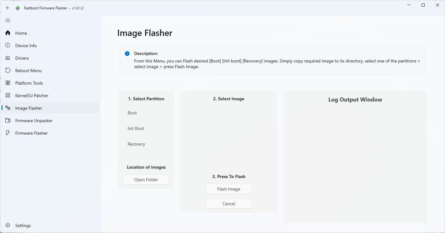 Fastboot firmware flasher tool Fastboot firmware flasher tool
