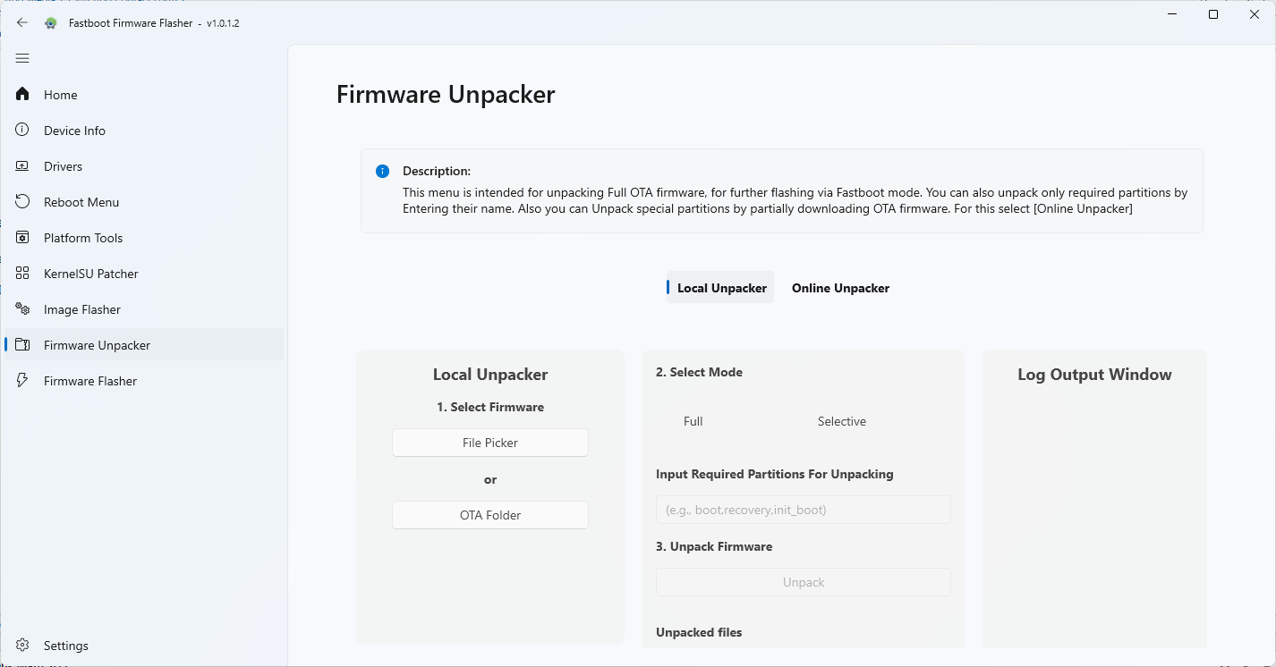 Fastboot firmware flasher tool Fastboot firmware flasher tool