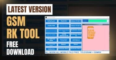Gsm rk tool