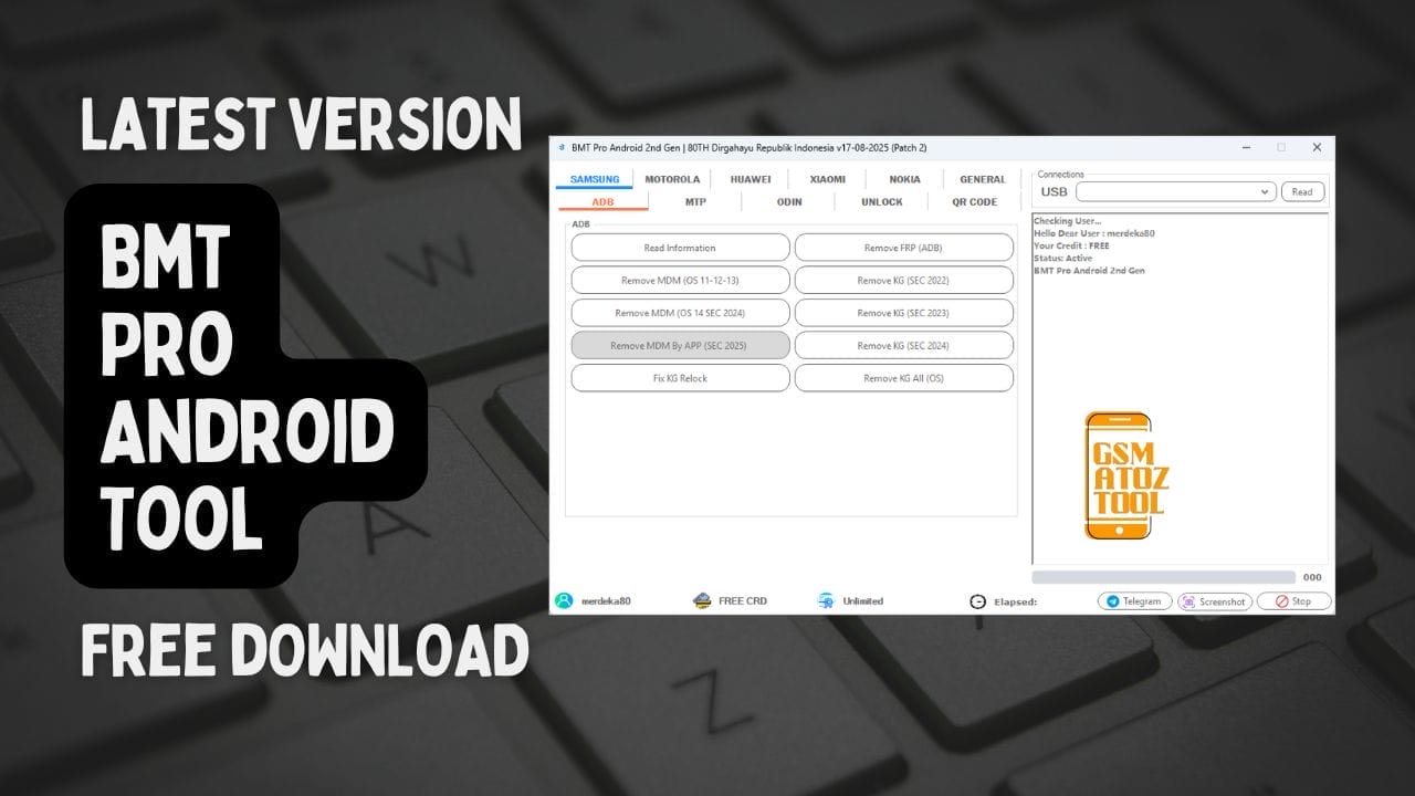 Bmt pro android tool