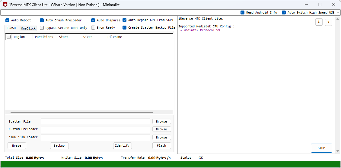 How to install mtk client tool