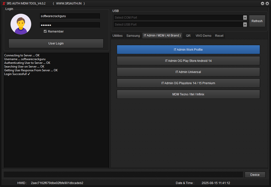 Srs-auth-mdm-unlock-tool