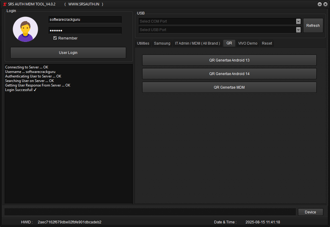 Srs-tecno-infinix-itel-samsung-mdm-official-auth-flash-tool