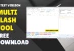 Multiflash tool latest version free download poster showing software interface.