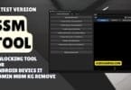 Ssmtool it admin (multi-brand) tab showing adb read information and multiple it admin remove methods with devmag and adb tools panel.