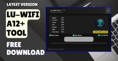 Lu-wifi a12+ tool interface showing advanced activation and bypass options for ios devices.